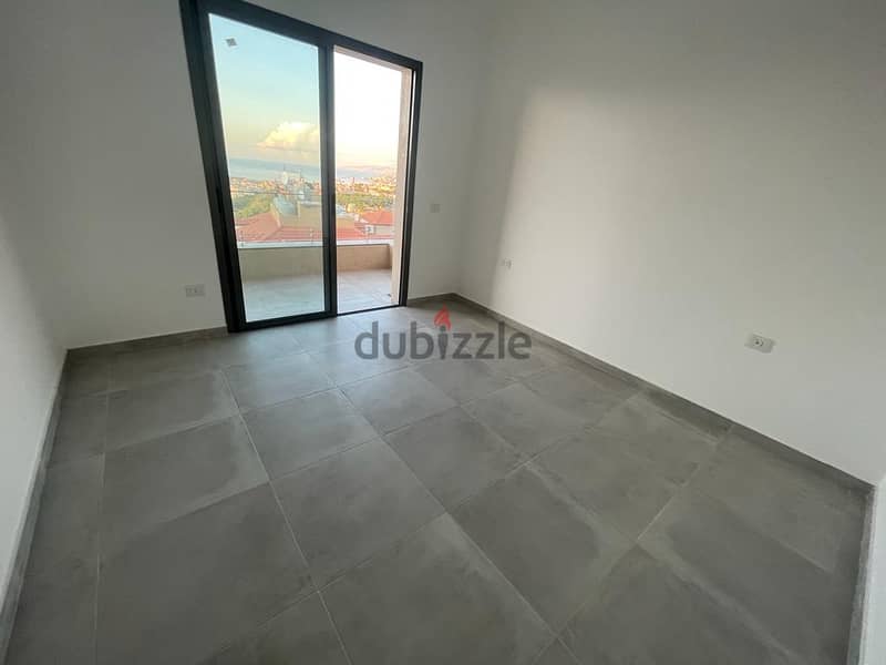 132 Sqm | Brand New Apartment for sale in Mar Roukoz | Sea + City view 6