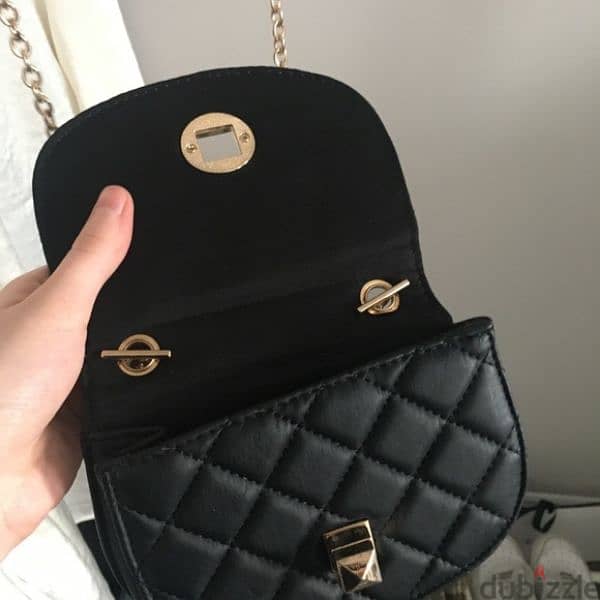bag mini bag black quilted purse copy Kate spade 4
