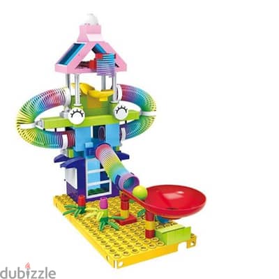 Rainbow Rolling Fun Land Building Blocks 153 Pcs