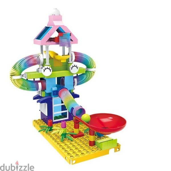 Rainbow Rolling Fun Land Building Blocks 153 Pcs 0