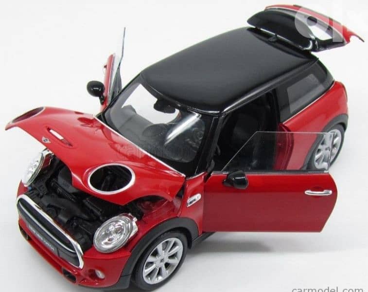 Mini Cooper S diecast car model 1;18. . 5