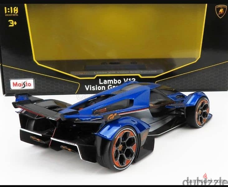 Lamborghini Vision GT Gran Turismo diecast car model 1;18. 6