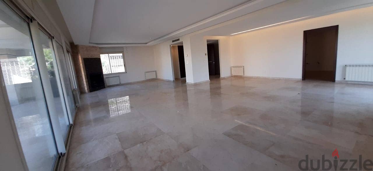357m2, 3 master bedrooms apartment for sale in Rabieh / 4 parking lots 0