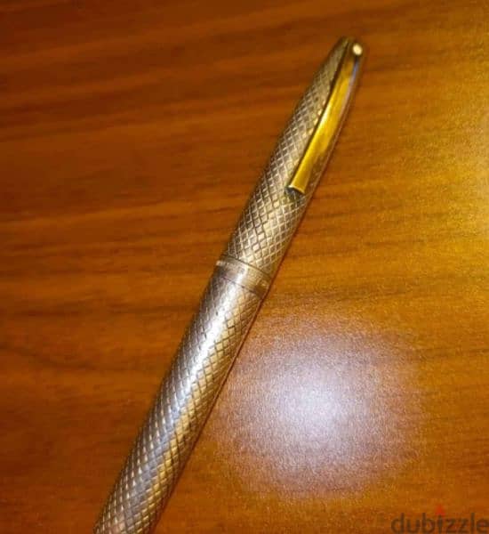 Vintage Sterling silver Sheaffer fountain pen with 14k. gold 0