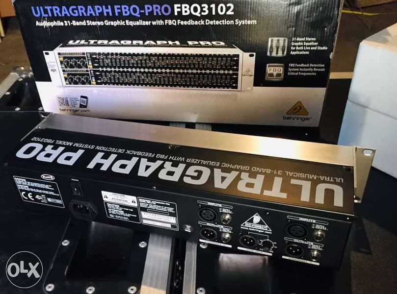 Behringer stereo graphic equalizer for live and studio applications 5