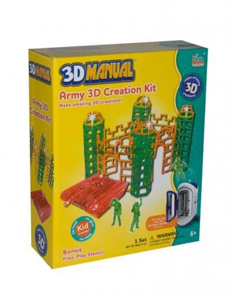 3D Manual Army 3D Creation Kit 0