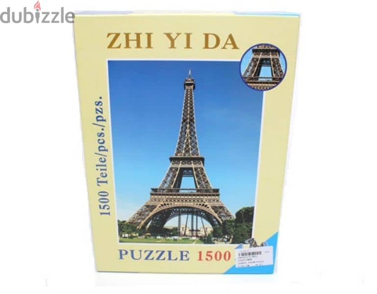 Jigsaw Puzzle 1500 Pcs Eiffel Tower 0