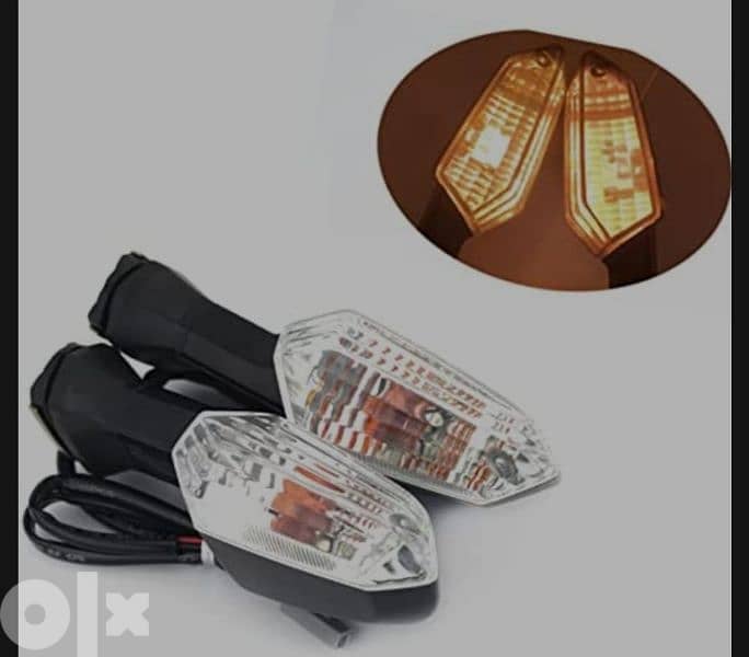 Kawazaki Pair (right & left) Rear Turn Signal Indicator 4