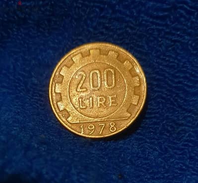 1978 Italy 200 Lire