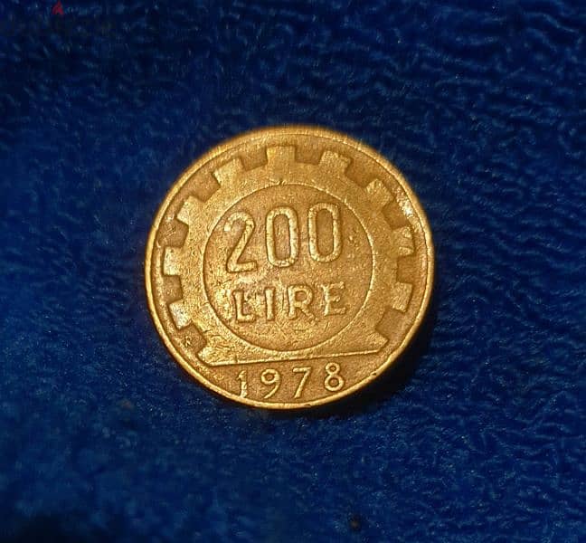 1978 Italy 200 Lire 0