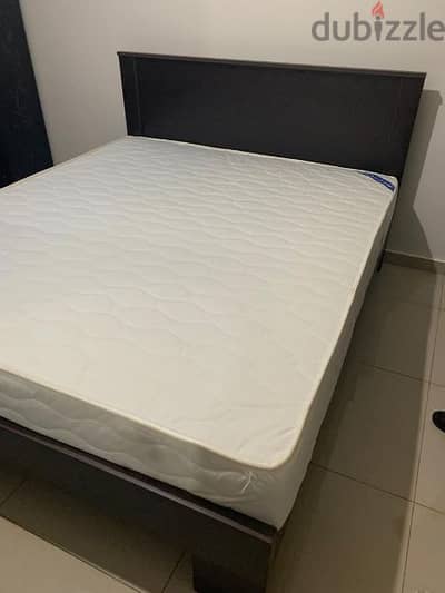 bed couple and mattress 170cm