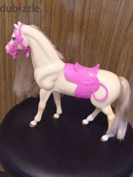 BLOSSOM BEAUTIES BARBIE HORSE from Mattel 2002 as new toy=14$ 2