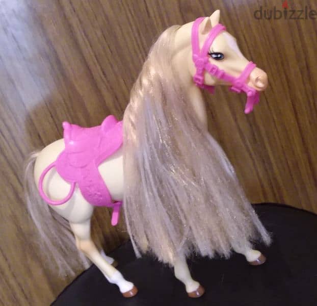 BLOSSOM BEAUTIES BARBIE HORSE from Mattel 2002 as new toy=14$ 1