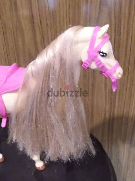 BLOSSOM BEAUTIES BARBIE HORSE from Mattel 2002 as new toy=14$ 6