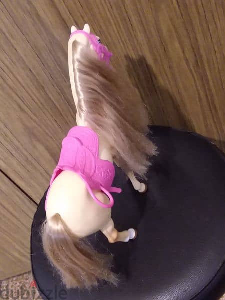 BLOSSOM BEAUTIES BARBIE HORSE from Mattel 2002 as new toy=14$ 5