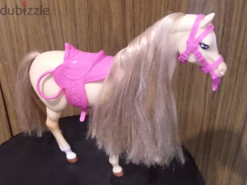 BLOSSOM BEAUTIES BARBIE HORSE from Mattel 2002 as new toy=14$ 7