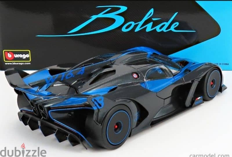 Bugatti Bolide diecast car model 1:18. 5