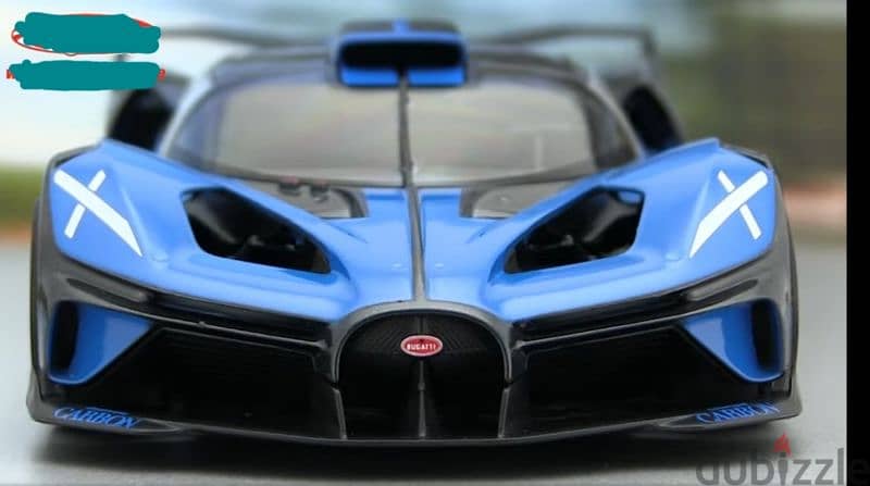 Bugatti Bolide diecast car model 1:18. 7