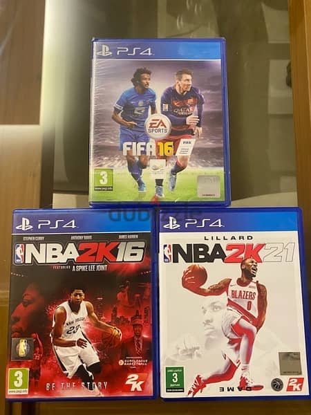 Nba 2k21 & 2k16 for PS4 0