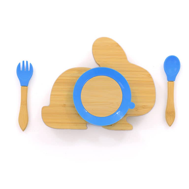 Bamboo Baby Feeding Plate 7