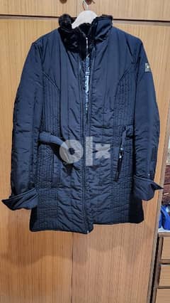 Hilfiger jacket coat large جاكيت 0