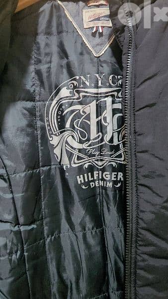 Hilfiger jacket coat large جاكيت 1