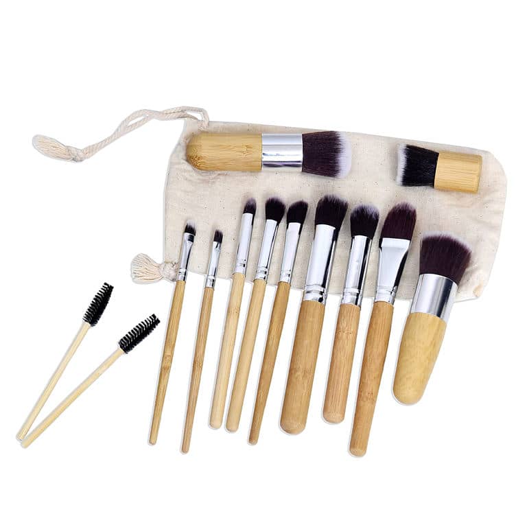 Bamboo Makeup Brushes 0