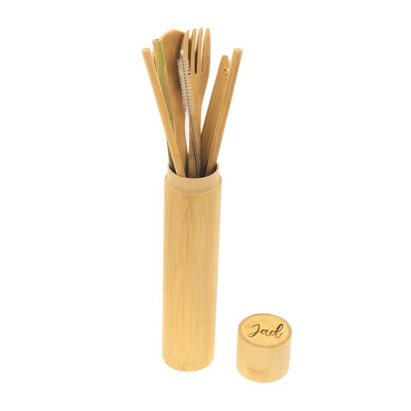 Bamboo Portable Cutlery Set 1