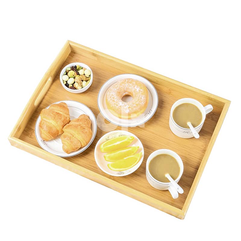 Bamboo Big Serving Tray 1