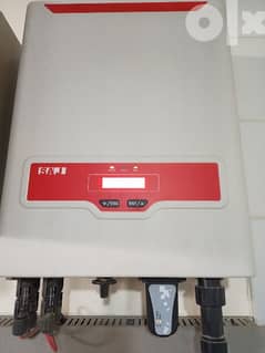 on grid SAJ inverter 5 kw like new used for 6 months.