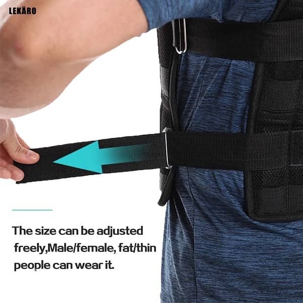 Adjustable Weighted Vest 20kg 2