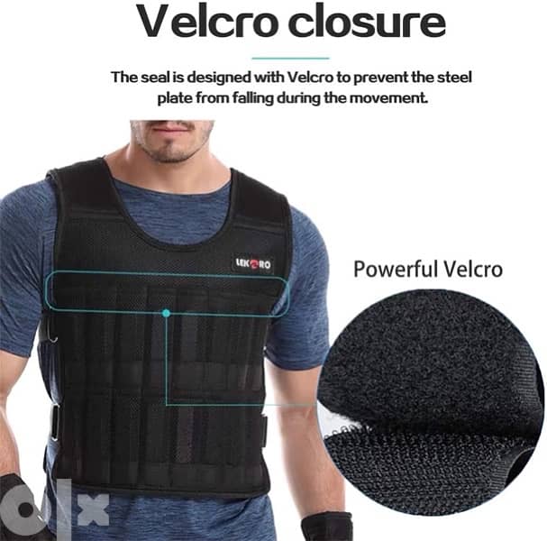 Adjustable Weighted Vest 20kg 3