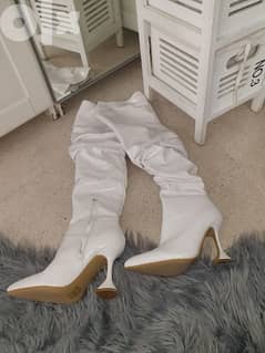 white boot like new size 37 0