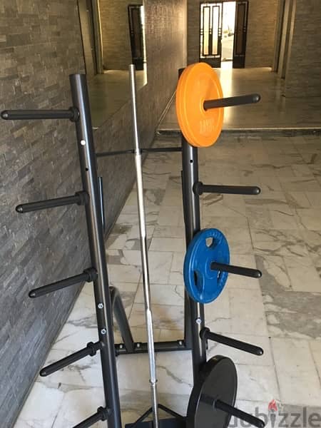 weights & axes rack new made in germany heavy duty best quality 6