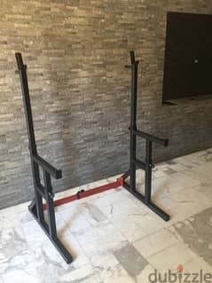 bench and squat rack machine new made in germany heavy duty 0