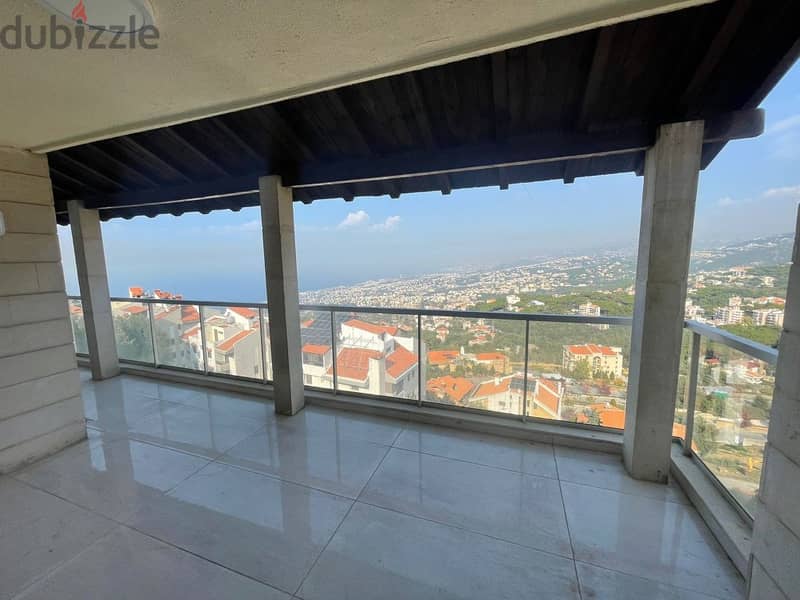 500 Sqm Duplex in Beit Mery with amazing mountain and sea view 7