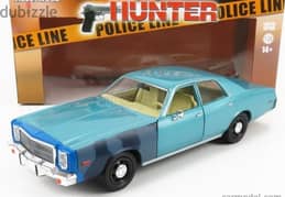 '77 Plymouth Fury ( The TV Series Hunter) diecast car model 1:24. 0