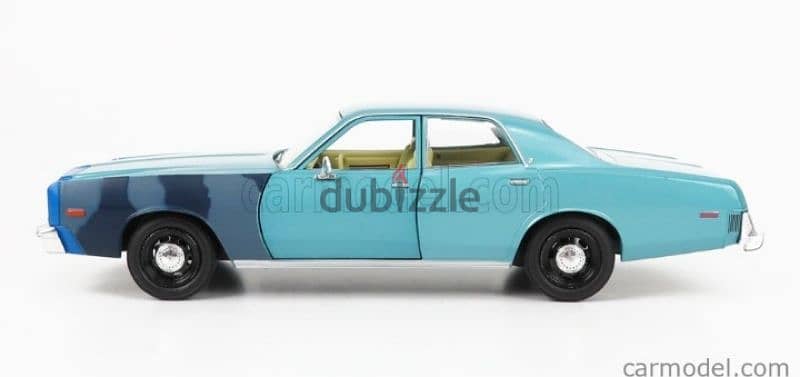 '77 Plymouth Fury ( The TV Series Hunter) diecast car model 1:24. 1