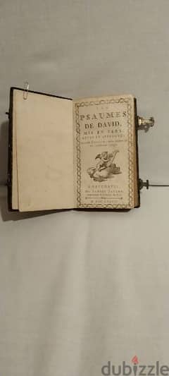 Les Psaumes de David, mis en vers, 1777 (Rare book) 0