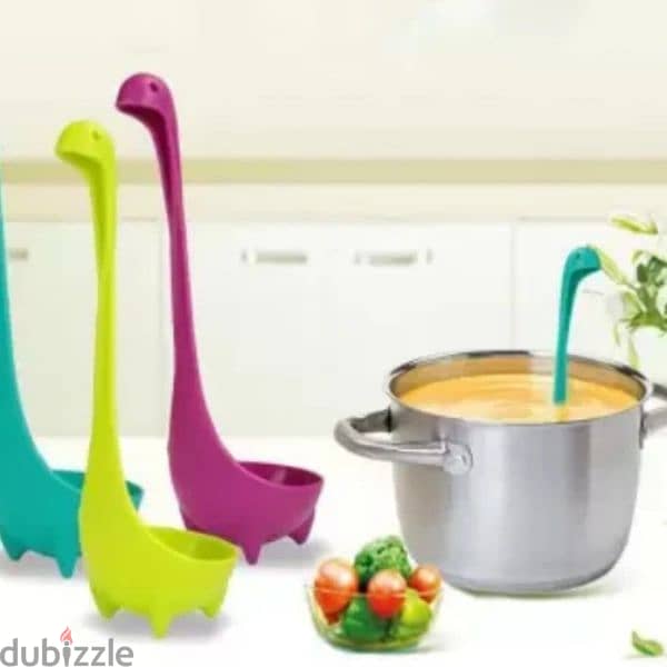 Dinosaur shape healthy cooking spoon 3