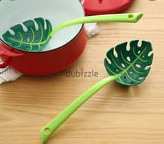 creative jungle leaf shape cooking spoon 3$ 0
