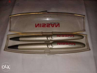 Retractable Ballpoint Nissan Pen & Pencil Swiss made