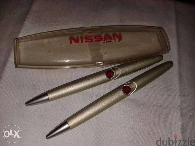 Retractable Ballpoint Nissan Pen & Pencil Swiss made 1