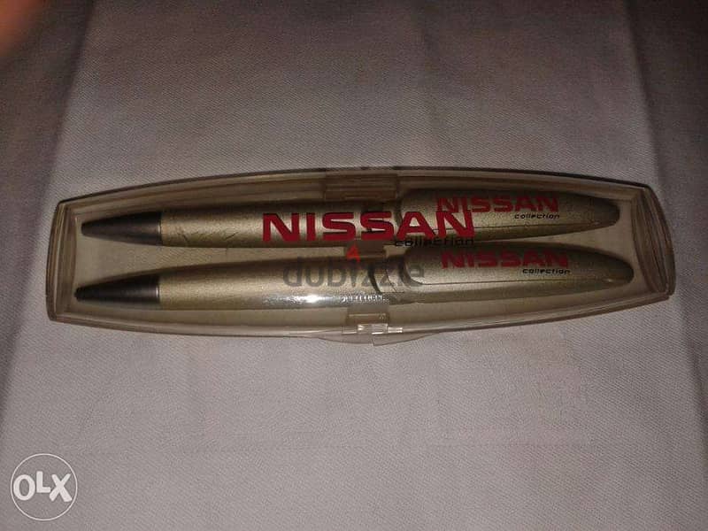 Retractable Ballpoint Nissan Pen & Pencil Swiss made 2