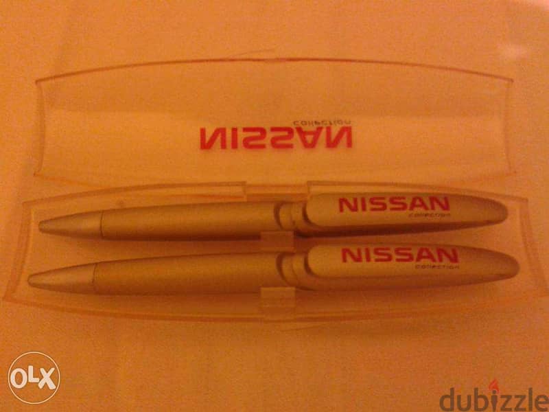 Retractable Ballpoint Nissan Pen & Pencil Swiss made 3