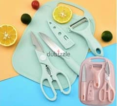 high quality cutting board with all tools