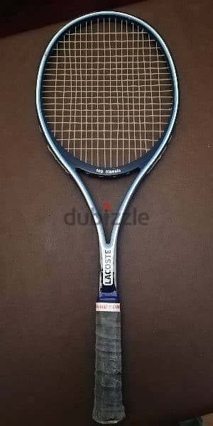 Lacoste unique tennis racket special made 8