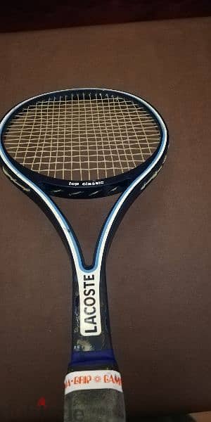 Lacoste unique tennis racket special made 14