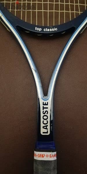 Lacoste unique tennis racket special made 16