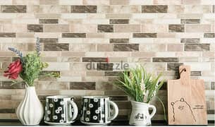 Mosaic Peel-and-Stick  Wall Tile, thin flexible plastic AShop 0